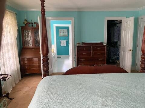 Master bedroom suite